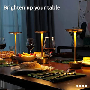 EmberHalo Cordless Table Lamp - Stonrift atmospheric home decor