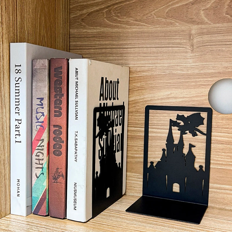 Ironwing Fantasy Bookends - Stonrift atmospheric home decor
