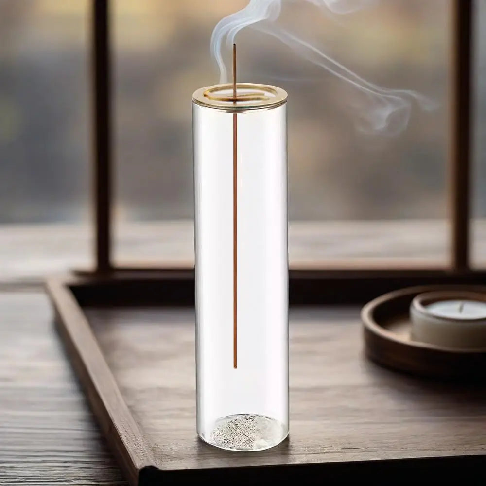 AshGuard Glass Incense Holder - Stonrift atmospheric home decor