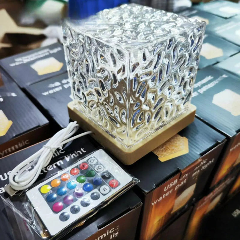 Aurora Ripple Night Projector - Stonrift atmospheric home decor