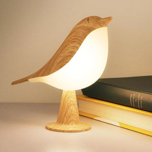 FinchGlow Bird Table Lamp - Stonrift atmospheric home decor