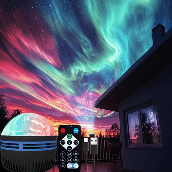 Starlit Aurora Projector - Stonrift atmospheric home decor