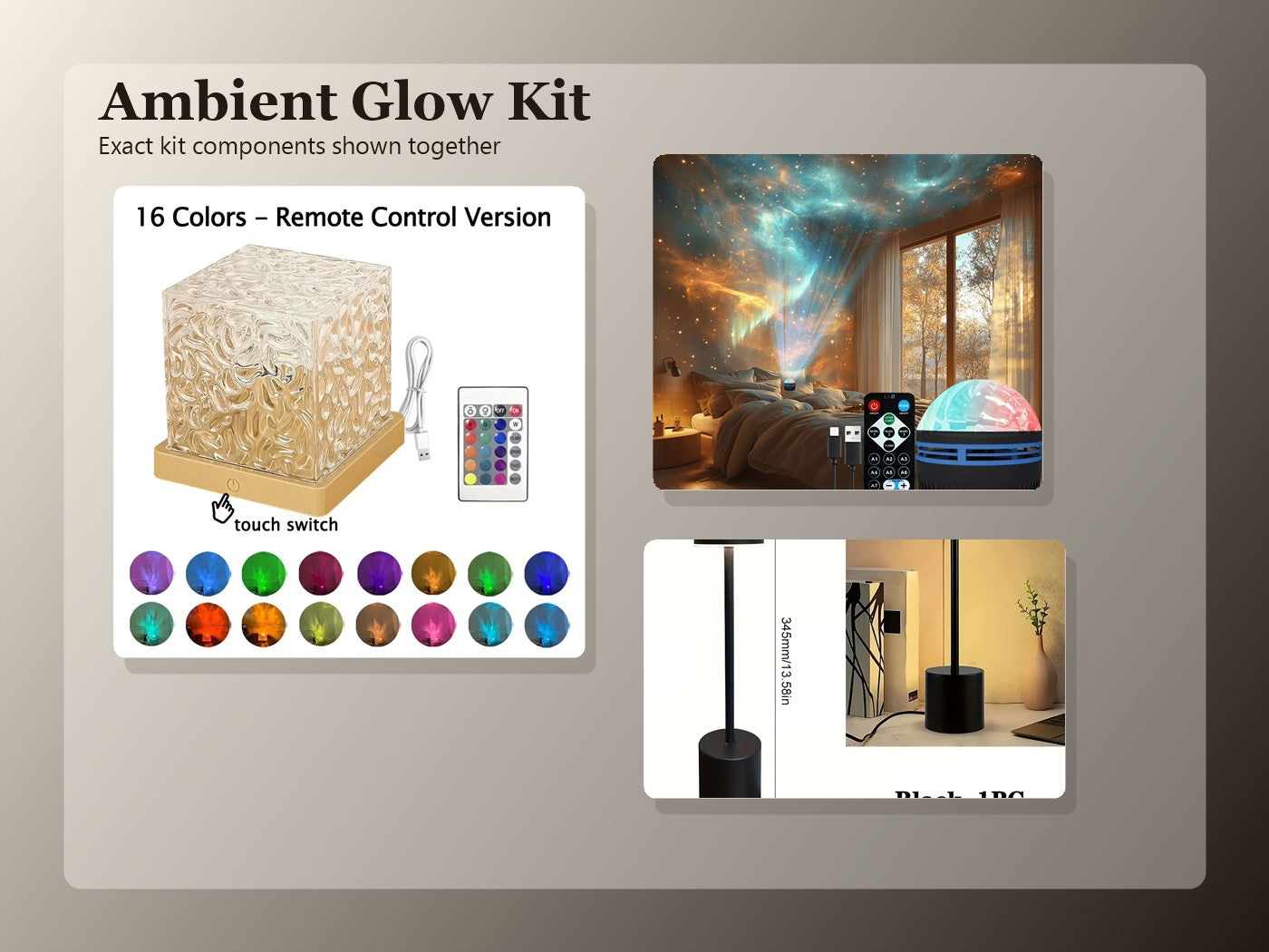 Ambient Glow Kit exact kit components